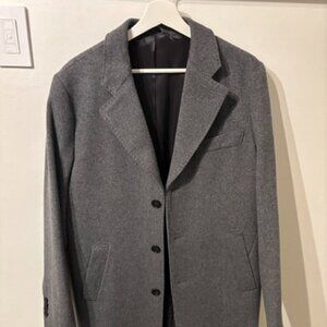 JOHN HENRIC WOOL MEN'S COAT (GREY)